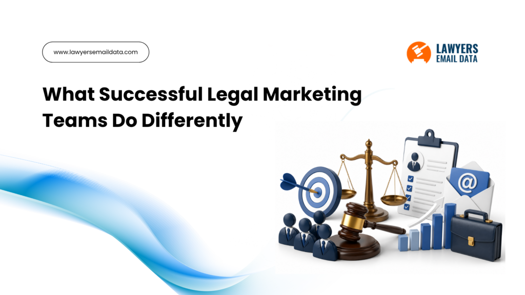 Legal Marketing Teams Do Differently